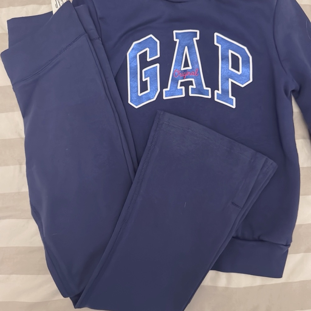 GAP Navy Sweatshirt and Pants Set